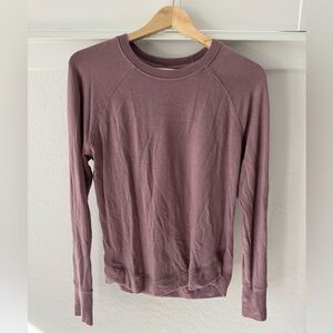 Athleta | Crewneck Sweatshirt | Mauve | Very Soft | S